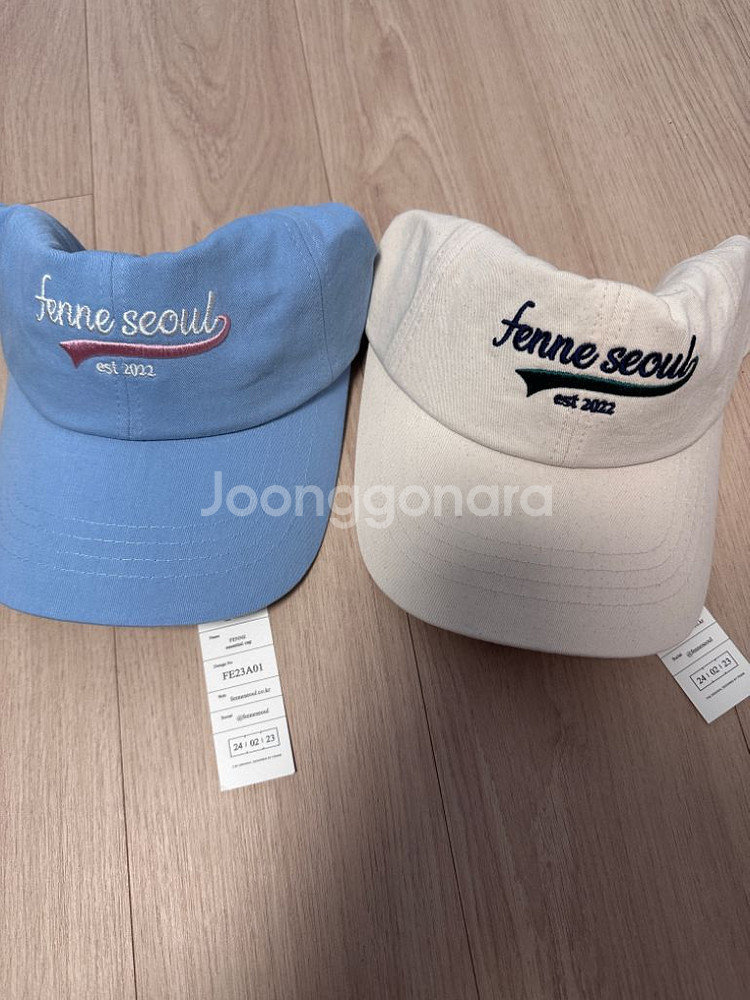 펜느 모자 (아이보리,네이비,스카이블루)--3