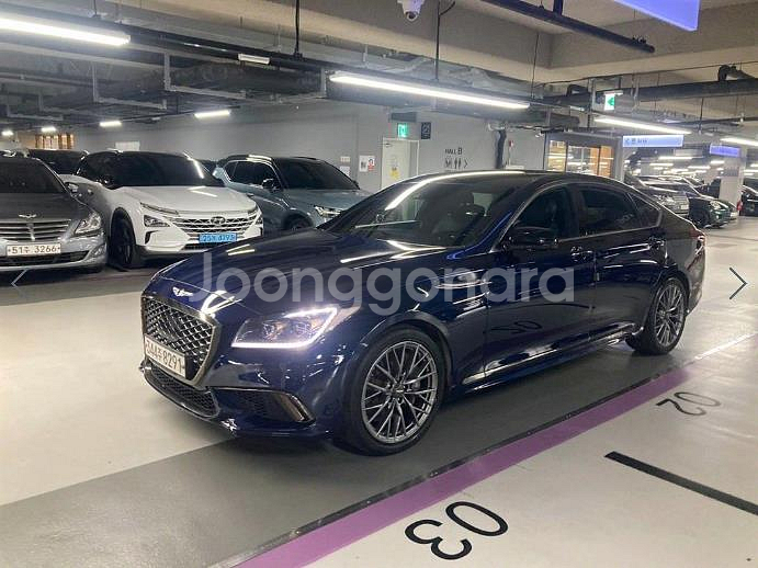 @19년식 G80 스포츠 3.3T AWD 전국최저가--1
