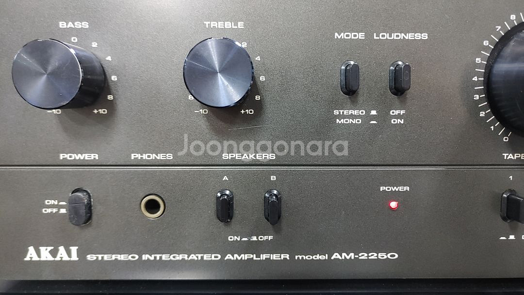 AKAI 인티 앰프 AM-2250--3