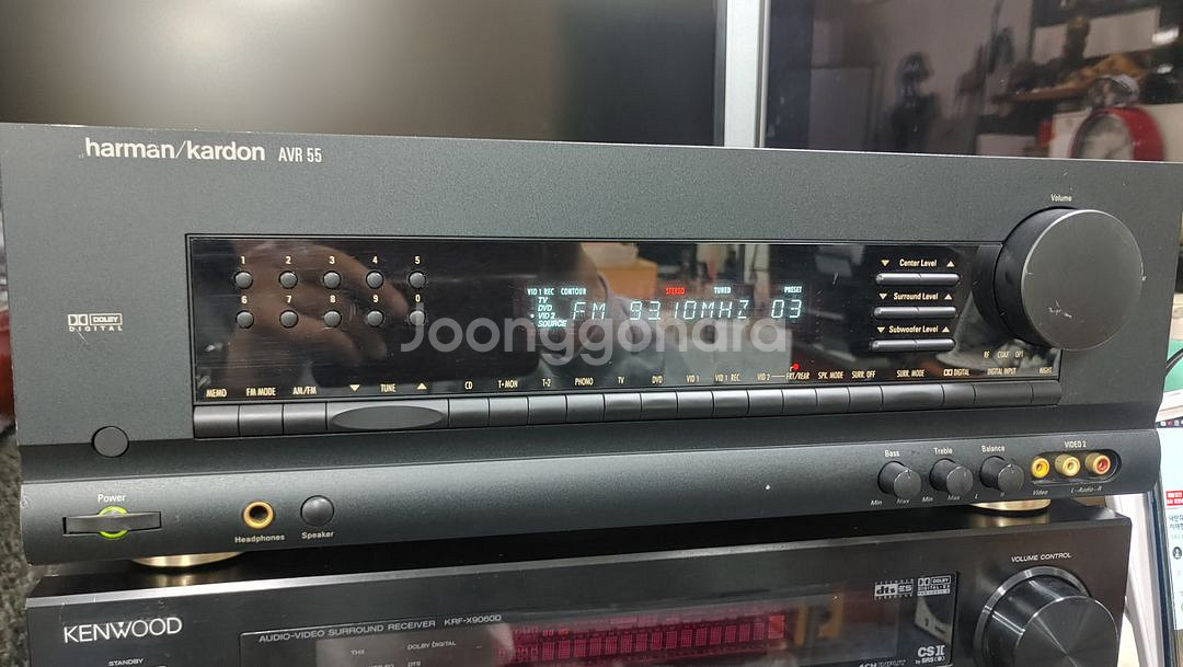 하만 카돈 AVR 55 앰프--1