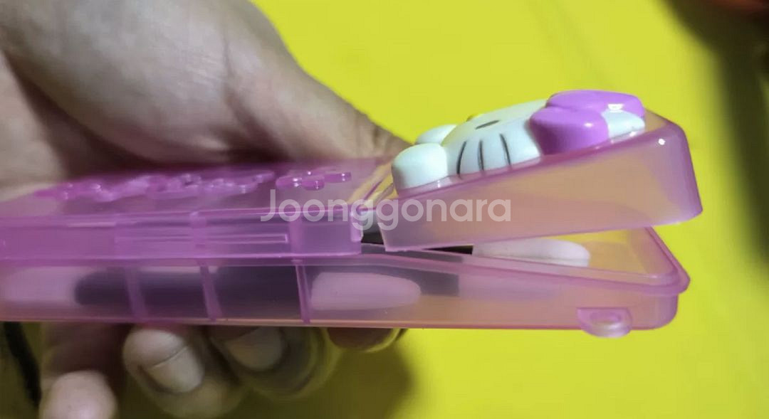 고전 키티 보관 수납 정리 케이스--1