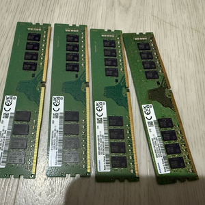 삼성 ddr4 16g 3200 4장 판매합니다