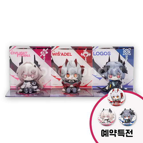 명일방주 mini시리즈 피규어 위샤델 로고스 테레시아--1