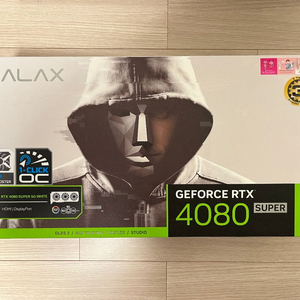 Geforce rtx 4080 super(갤럭시 화이트