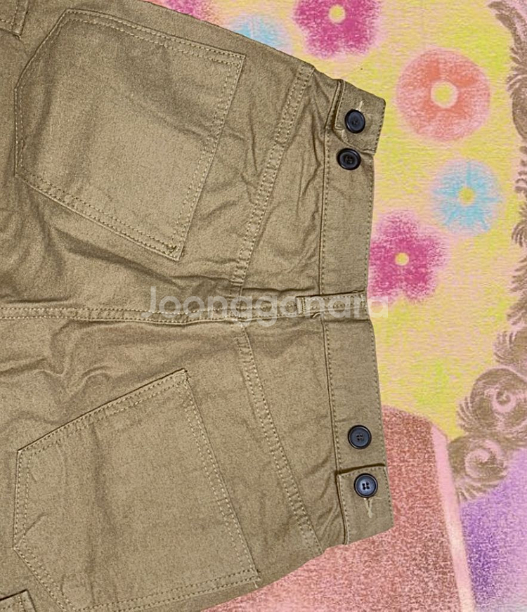 Vintage 빈티지 캬라멜 비죠 카고팬츠--2