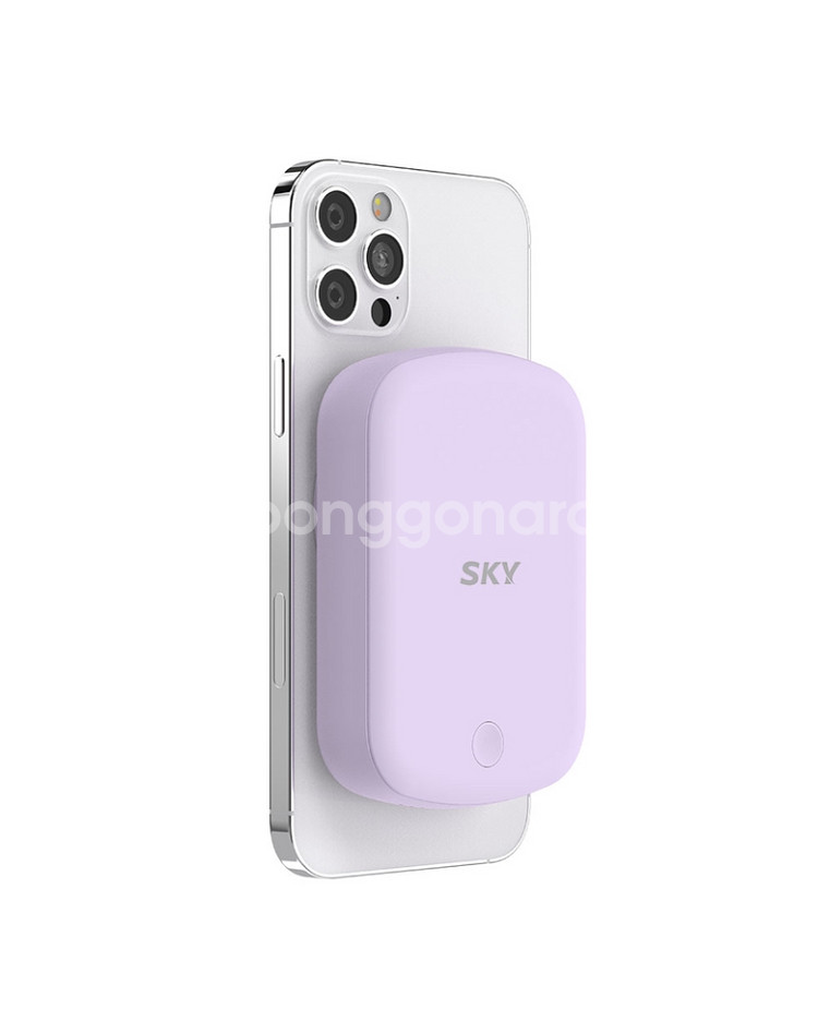 SKY 필 10000mAh 맥세이프유무선 보조배터리--8