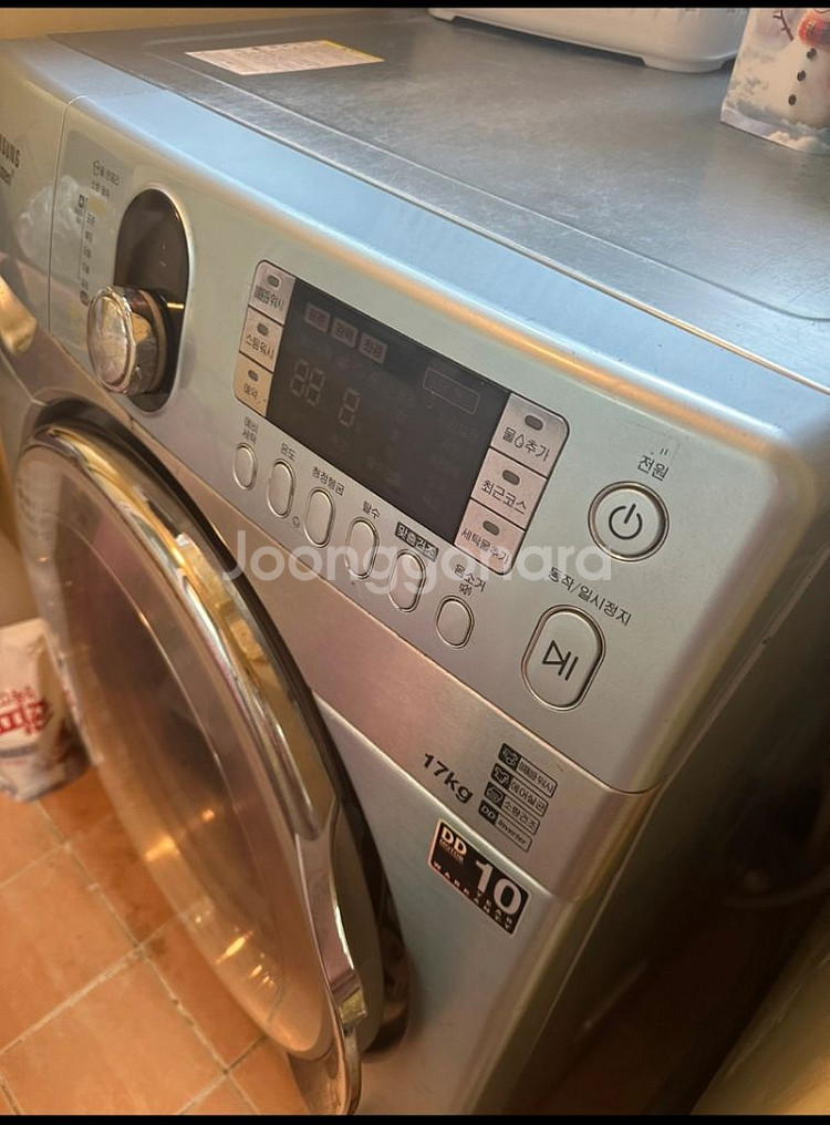 삼성 하우젠 17kg 세탁기 DD 인버터--2
