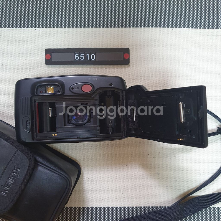 삼성캐녹스 AF 줌 800 필름카메라 파우치포함--4