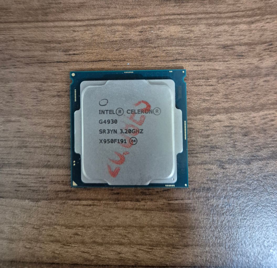 인텔 커피레이크 CPU 셀러론 G4930 Intel C