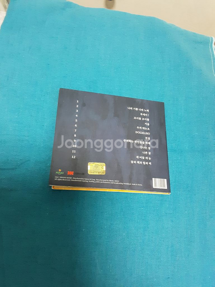 잔나비 2집 앨범 단순개봉--1