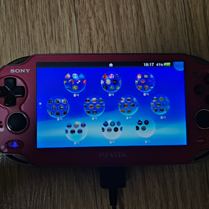 ps vita 1005 코스믹레드 256GB 커펌