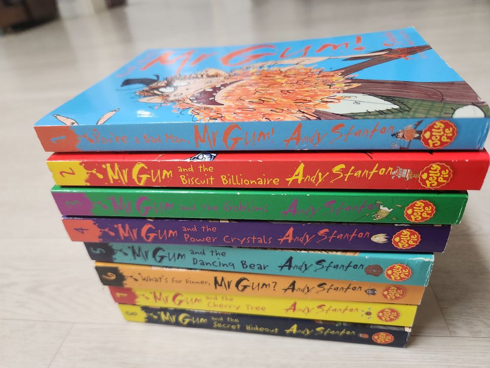 Mr gum영어책8권 이미지