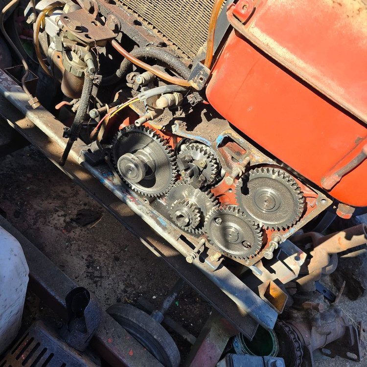 완 보링한 직분사 8마력 경운기 로타리용 이미지