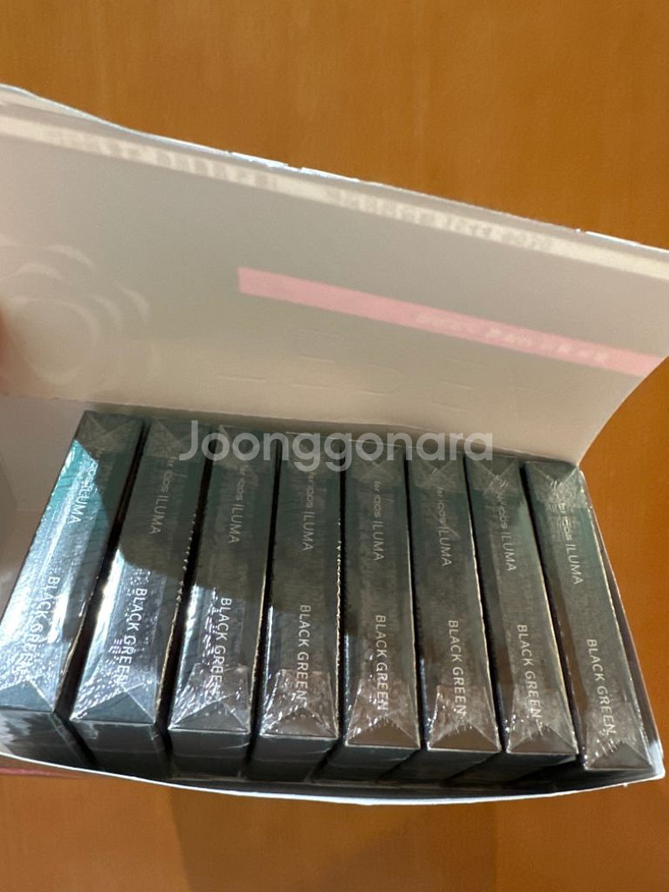 테리아그린블랙1보루+9갑, 퍼플블랙 1보루, 블루1보루--6