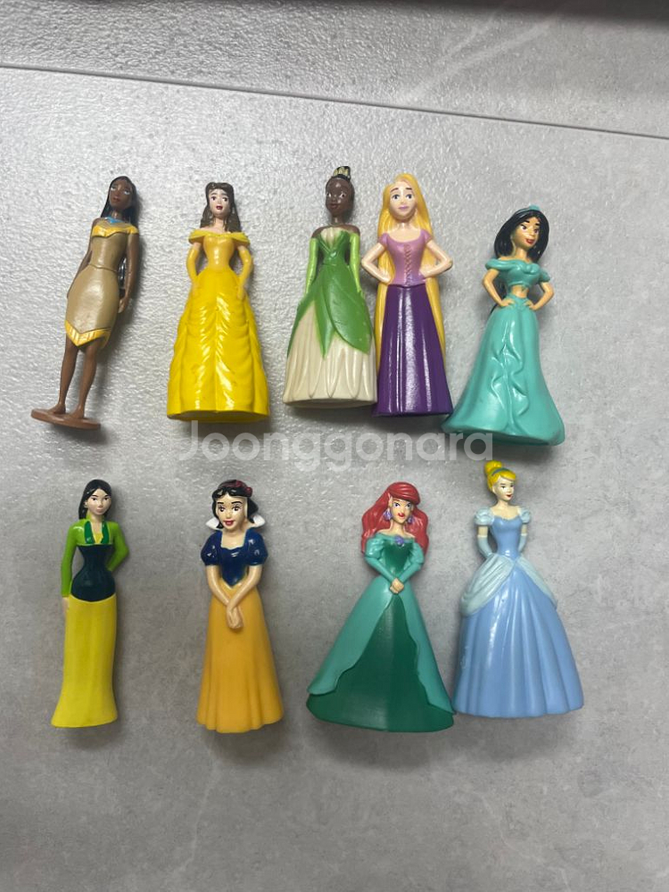 디즈니 프린세스 피규어 비지북 busy book--2