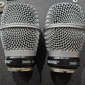 shure rpw114(sm86) 2개-슈어무선카트리지