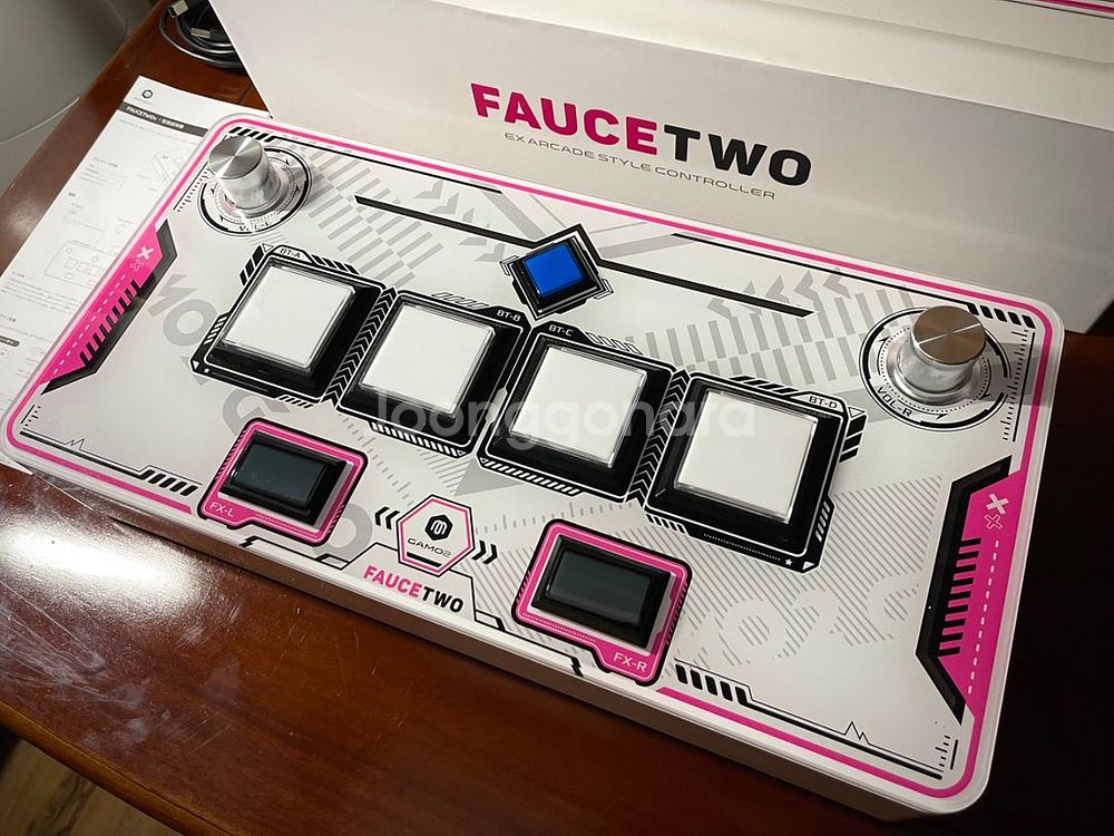 신품급 FAUCETWO 사운드볼텍스 컨트롤러 판매합니다--3