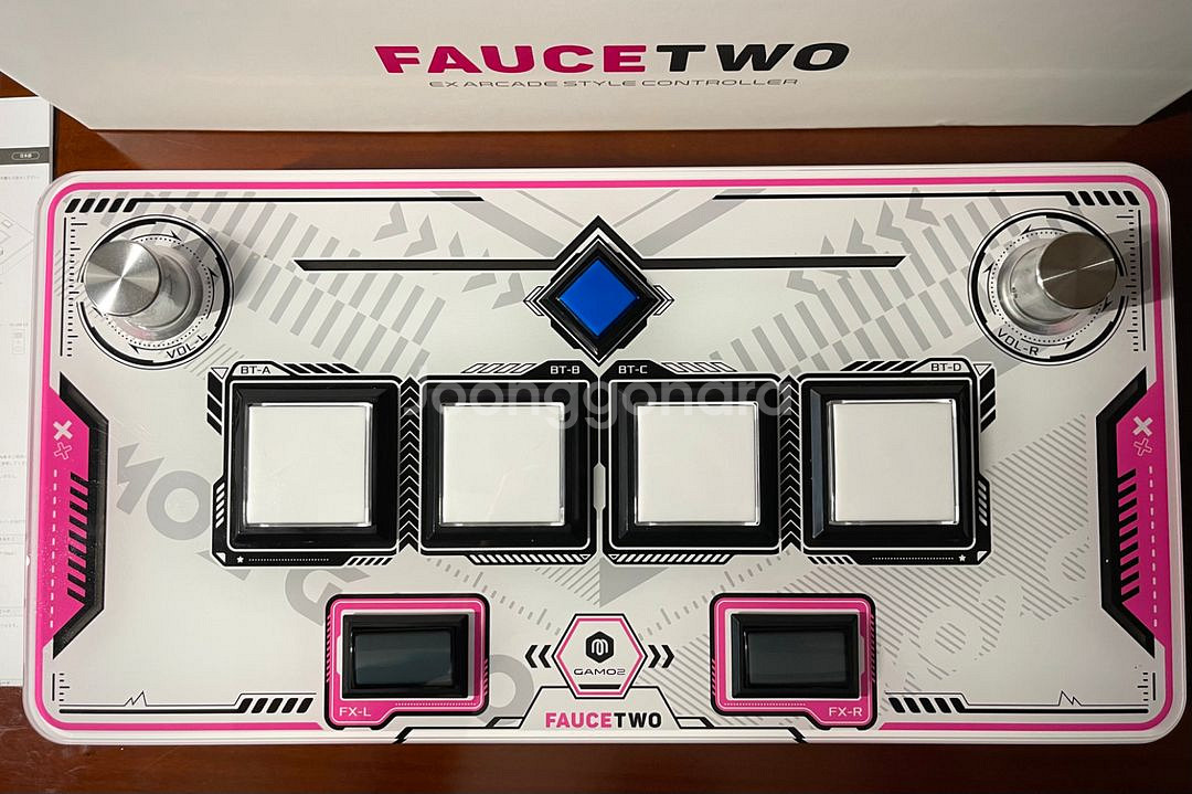 신품급 FAUCETWO 사운드볼텍스 컨트롤러 판매합니다--2