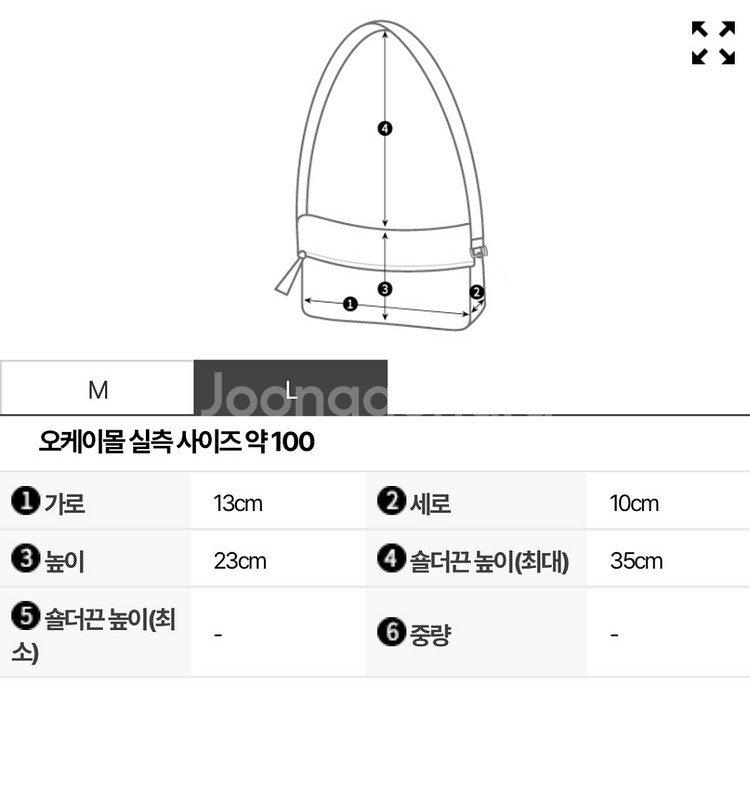 아크테릭스 초크 백 L--1