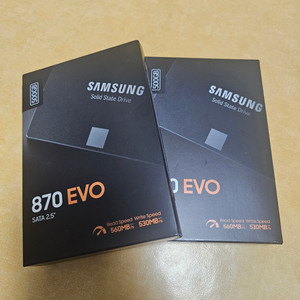 ssd 870evo 500g 판매합니다.