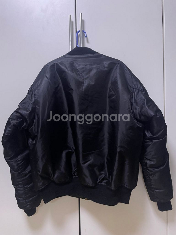 로스코 항공점퍼 블랙 M--1