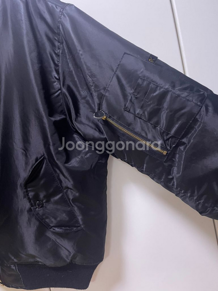 로스코 항공점퍼 블랙 M--2