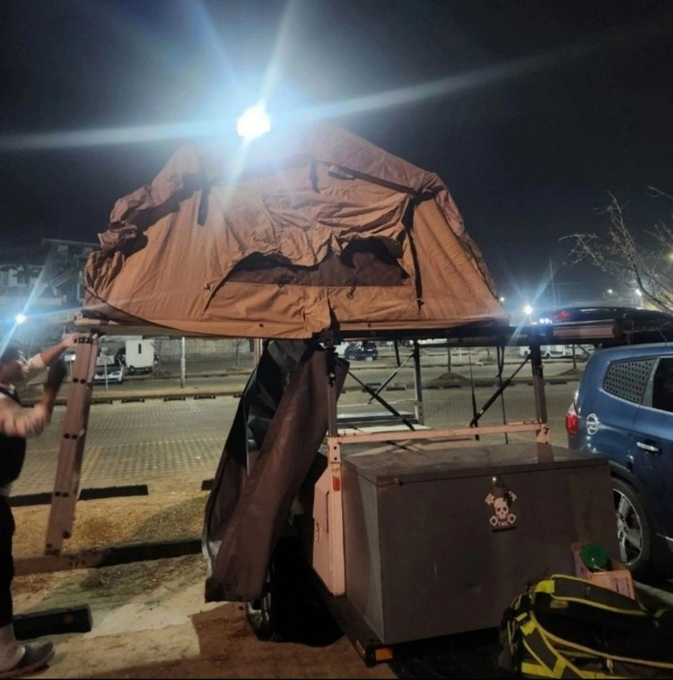 rw500 피나클 루프탑텐트 가성비 트레일러 급매 처분 이미지