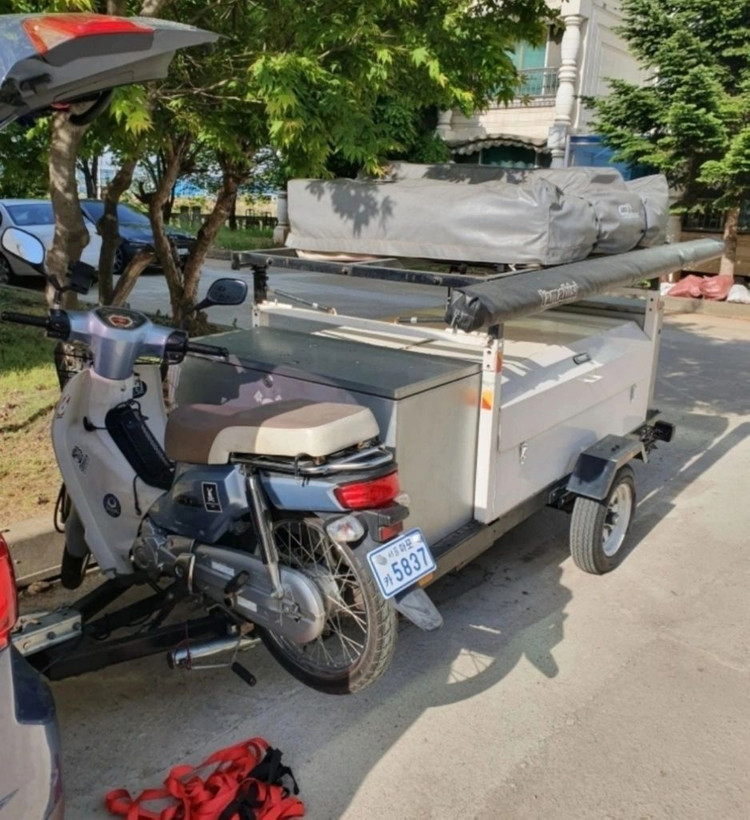 rw500 피나클 루프탑텐트 가성비 트레일러 급매 처분 이미지