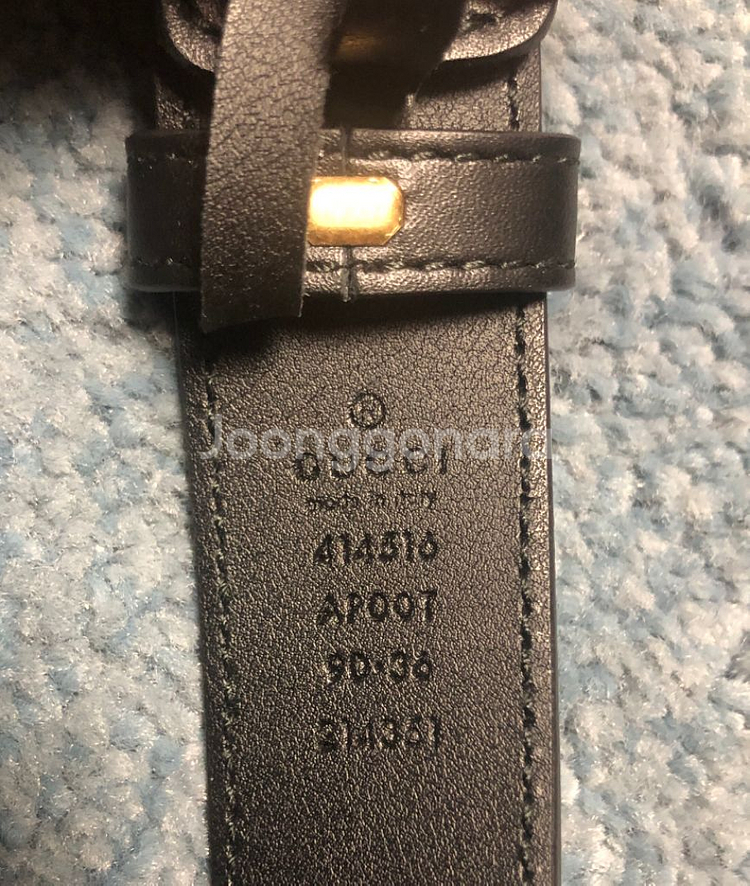 구찌 GG 마몽트 벨트--4