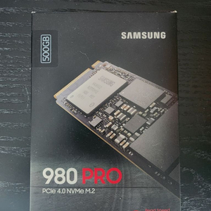 삼성 980pro 500g 팝니다.ssd