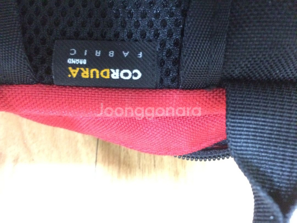 슈프림 코듀라 레드 백팩 정품--8