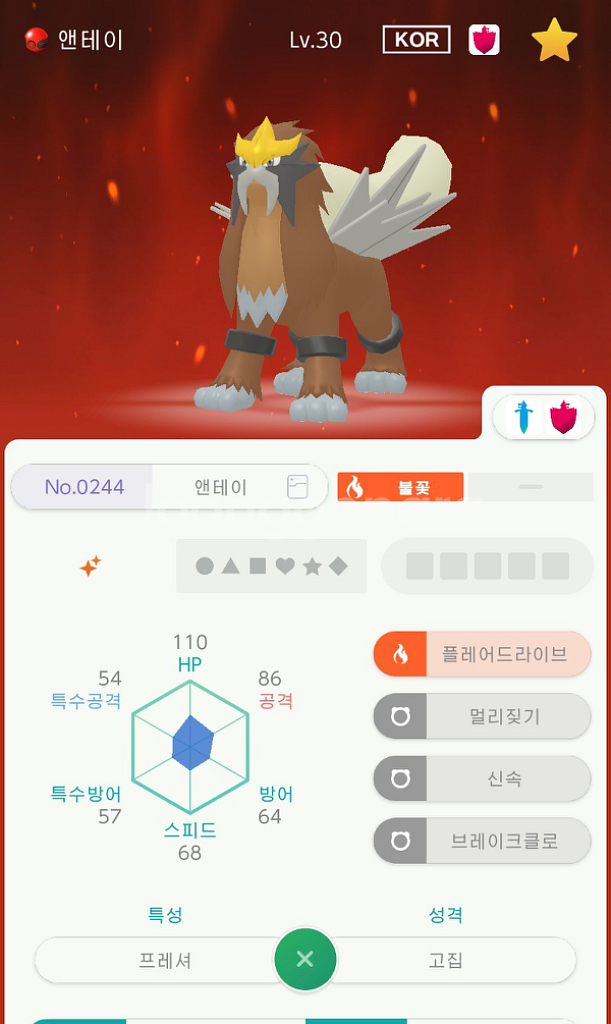 포켓몬 라이코 앤테이 스이쿤 이로치--2