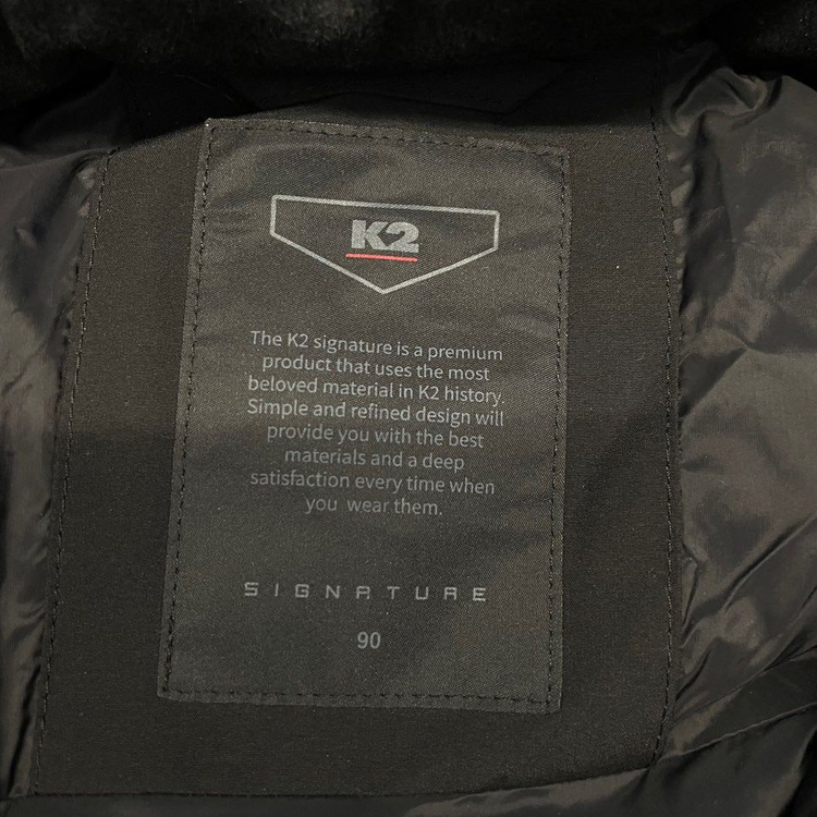 K2 여성 시그니처 구스다운 패딩 이미지