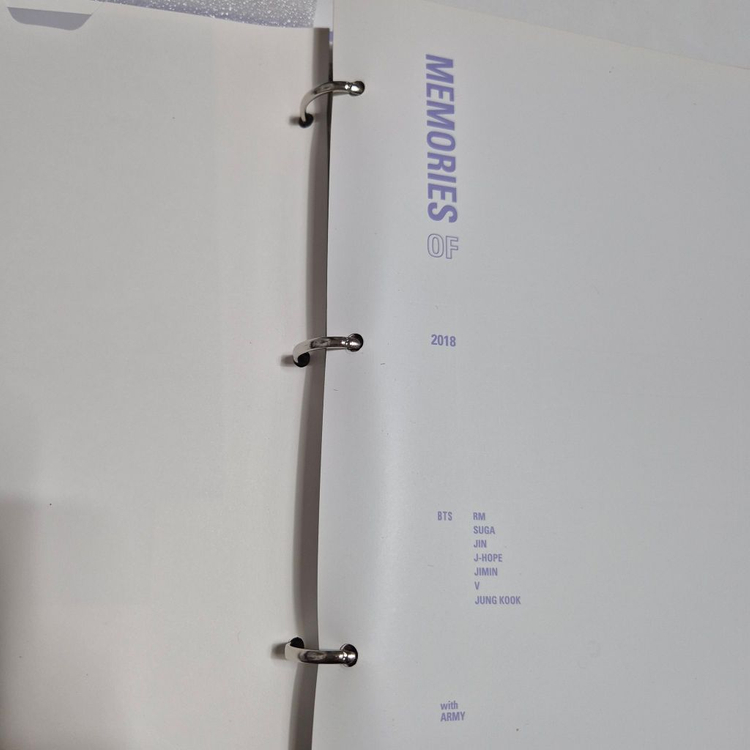 방탄소년단 BTS 2018 메모리즈 이미지