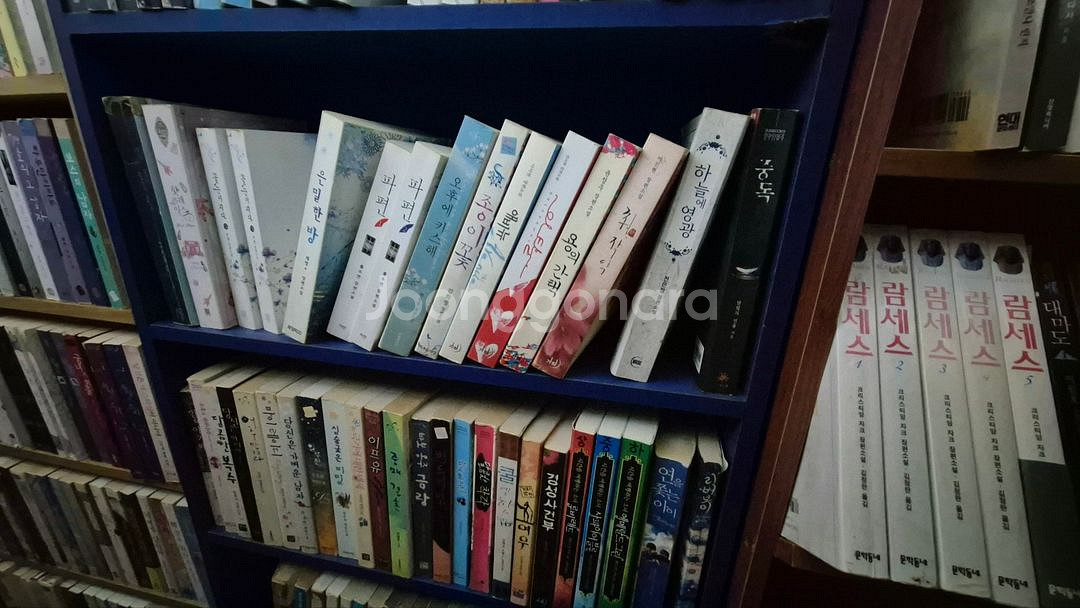 [택포] 대여점용 중고책 핫 플레이스 판매합니다.--1
