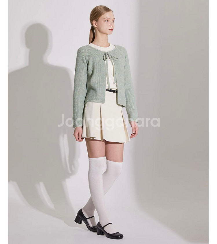 숲 세미크롭 가디건--6