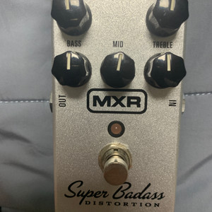 일렉기타 이펙터 mxr superbadass