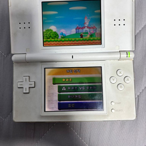 닌텐도 Ds lite 화이트 + 슈퍼마리오 브라더스