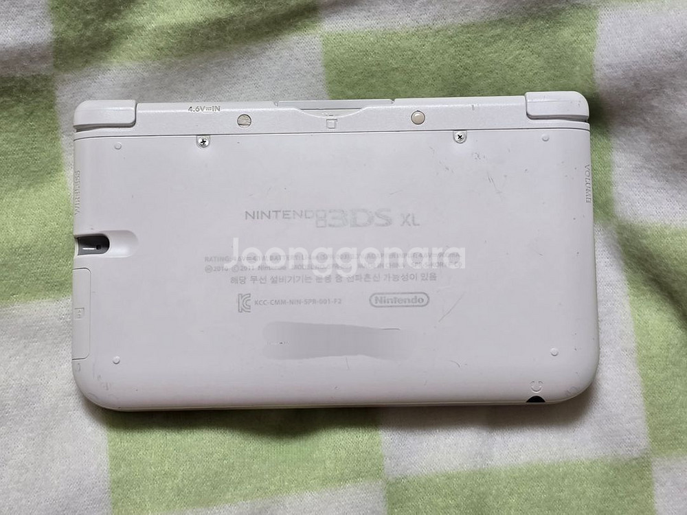 닌텐도 3ds xl 구큰다수 화이트--4