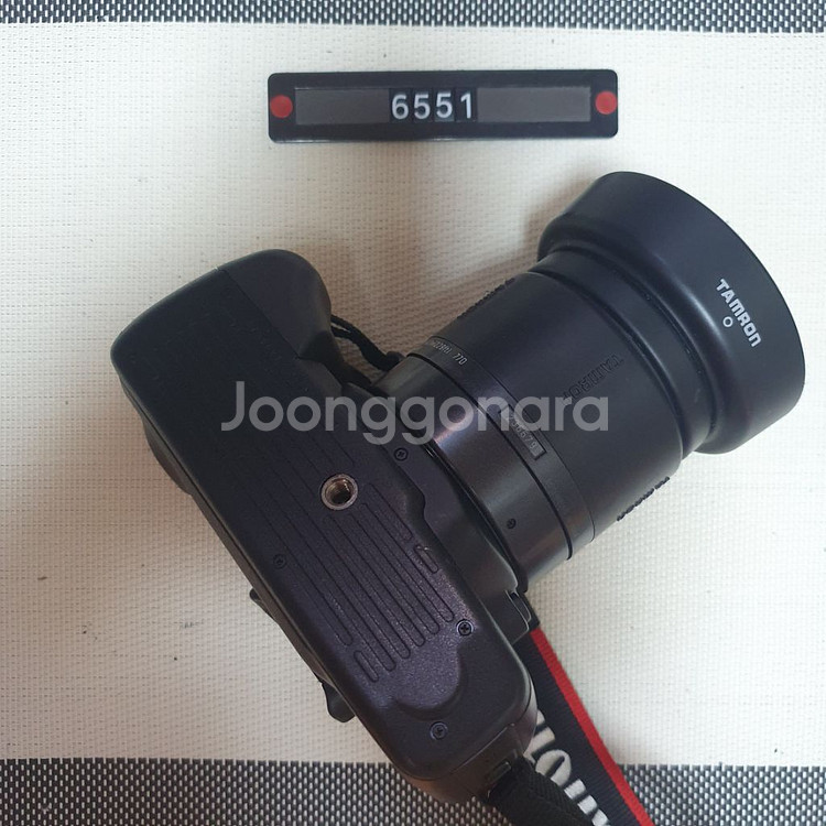캐논 EOS 750 QD 필름카메라 28-80 광각줌렌--4