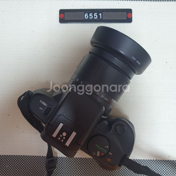 캐논 EOS 750 QD 필름카메라 28-80 광각줌렌--2