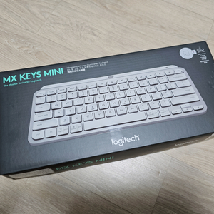 (S급)로지텍 MX Keys Mini 키보드 화이트