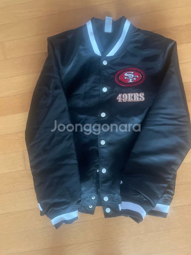 뉴에라 49ers 바시티 자켓m싸이즈--3