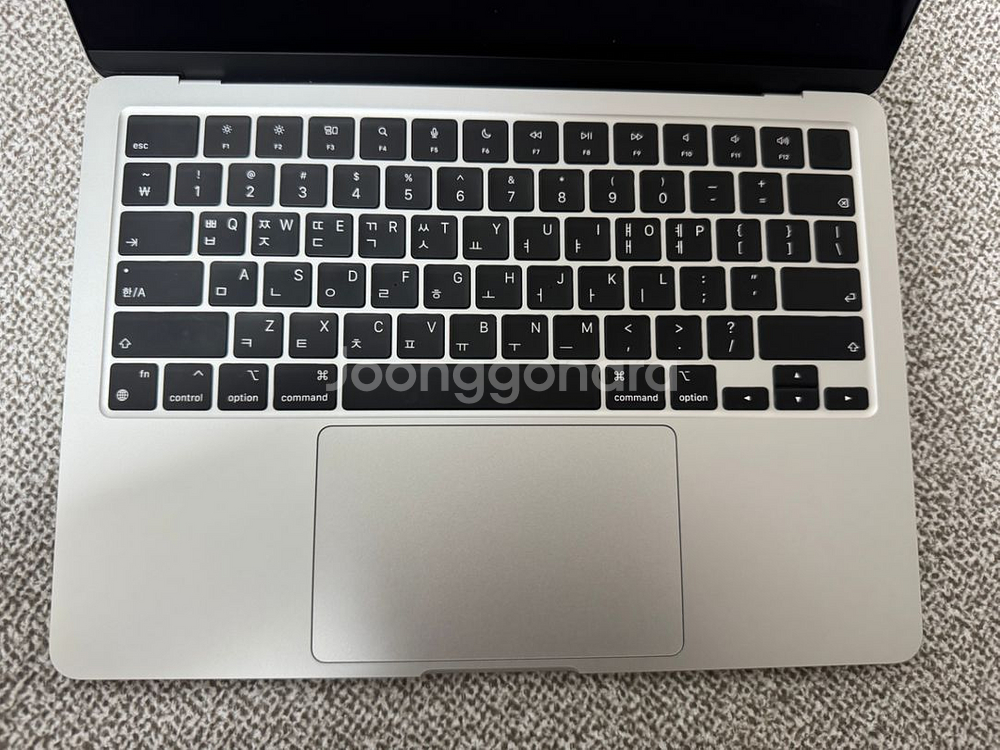 맥북에어 m3 13 16gb 256gb 새상품급--6