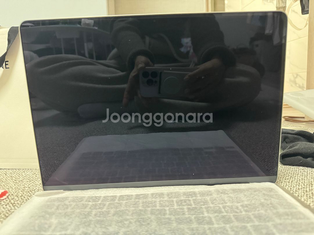 맥북에어 m3 13 16gb 256gb 새상품급--5