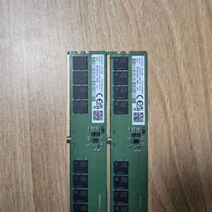 삼성 ddr5 5600 16gb 두개 세트로 판매합니다