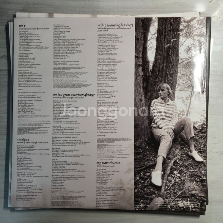 테일러 스위프트 folklore lp--4