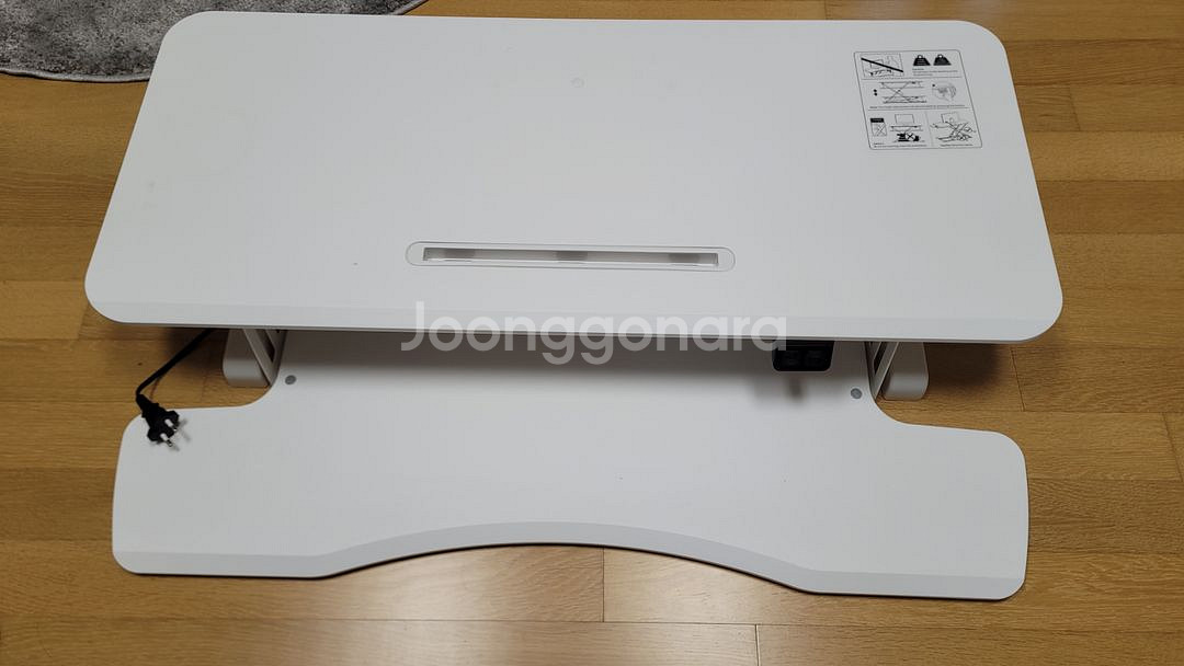 전동식 높이조절 스탠딩 데스크--3
