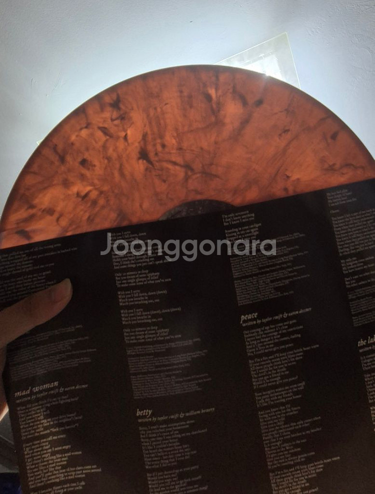테일러 스위프트 folklore lp--8