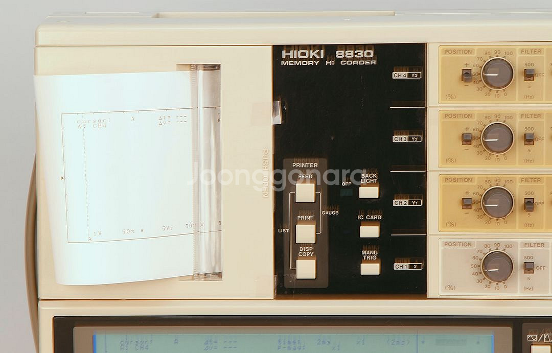 Hioki 8830 메모리 하이코더--4